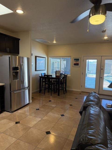 Full kitchen at the casita