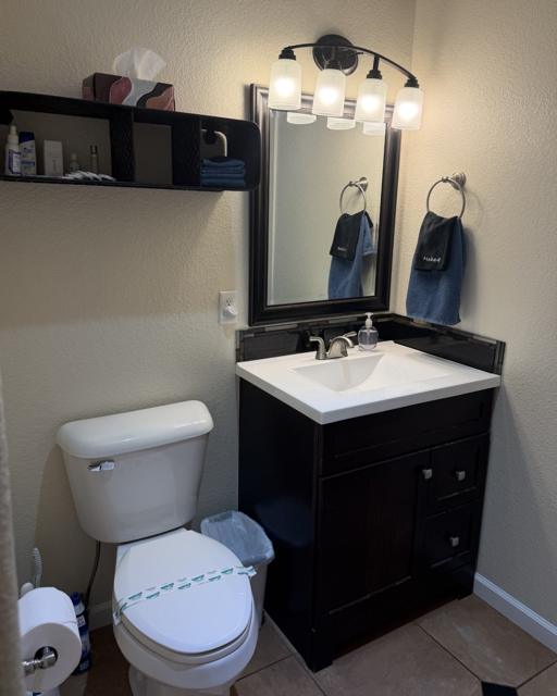 Full bathroom at the casita