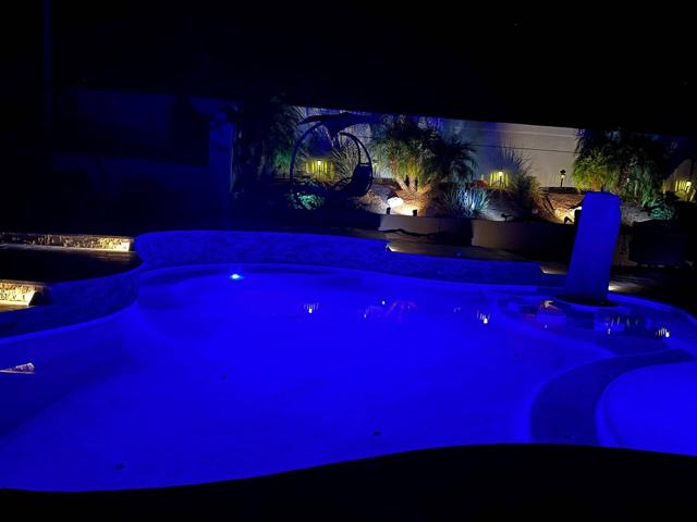 Backyard: Evening swim anyone?
